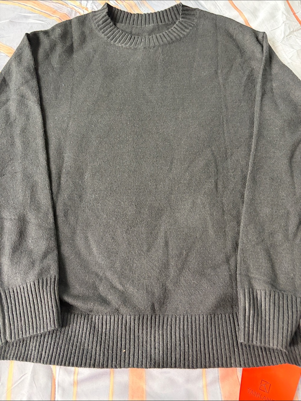 Woman’s Crewneck Sweater — Black